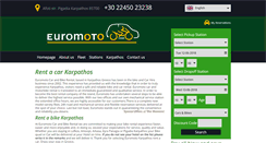 Desktop Screenshot of euromotokarpathos.com